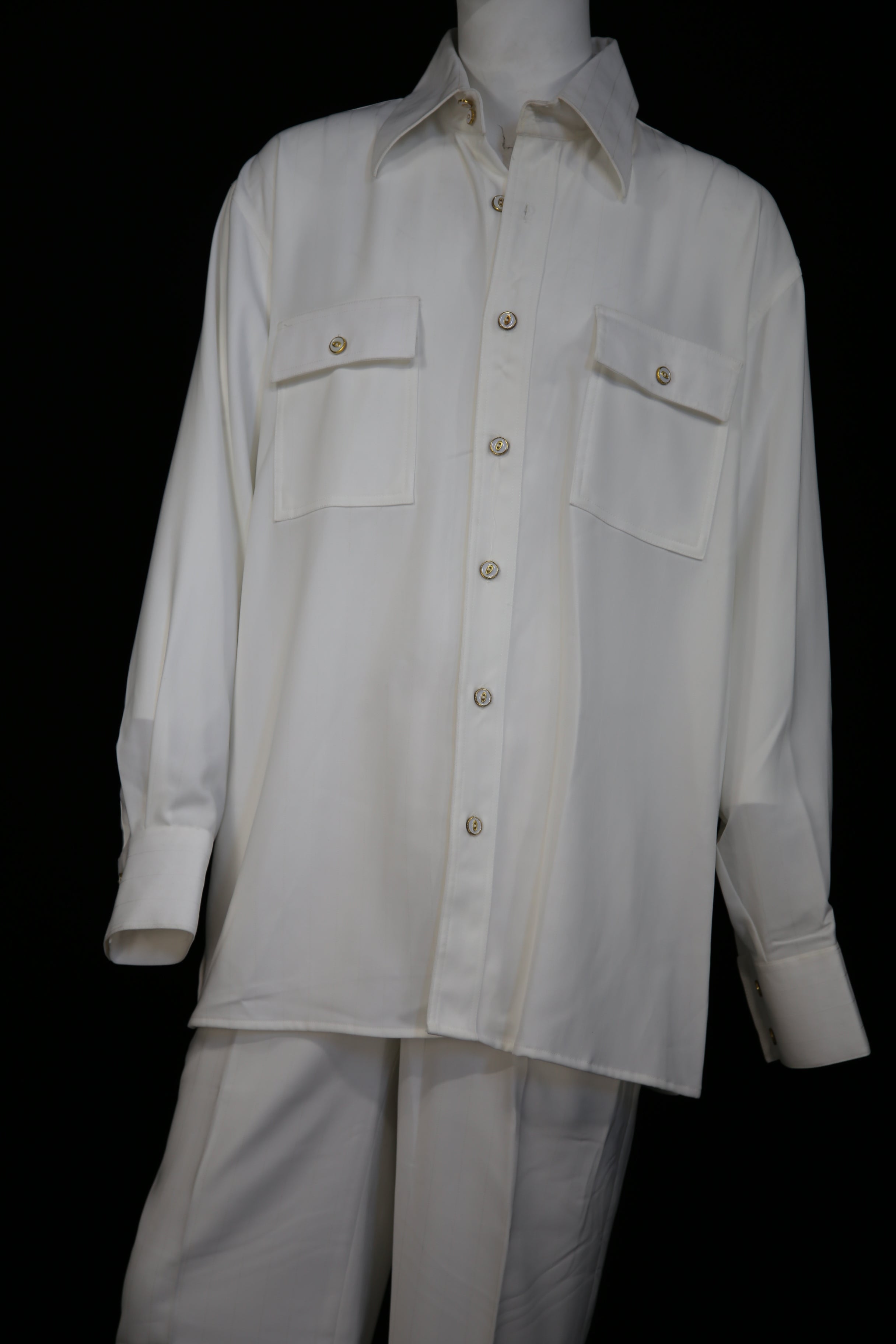Harlem Designer Long Sleeve  2pc Walking Suit Set