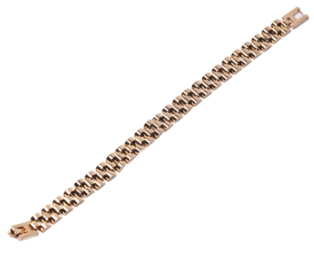 Gold Plated Wrist Chain - Small Links